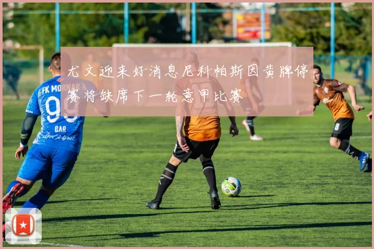 尤文迎来好消息尼科帕斯因黄牌停赛将缺席下一轮意甲比赛